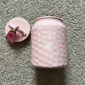 Valentine Pink Love Canister